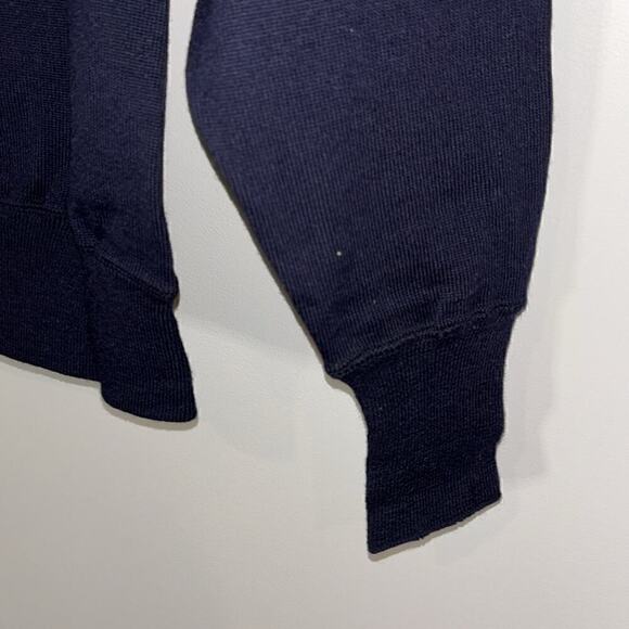 1940s Vintage O’Shea Wool Varsity Sweater – Navy & Gold – Size 40  Small/Medium) - Picture 7 of 9